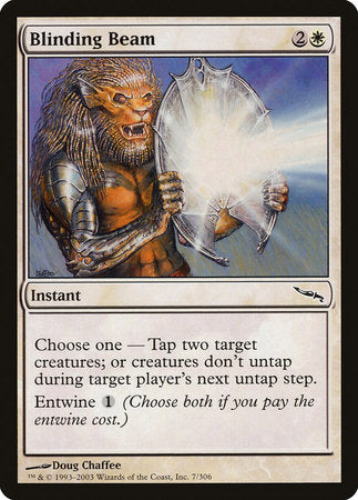 Blinding Beam [Mirrodin] | Fandemonia Ltd