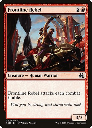 Frontline Rebel [Aether Revolt] | Fandemonia Ltd