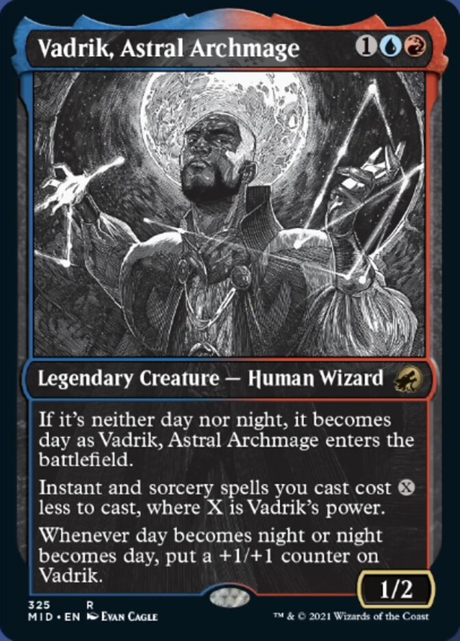 Vadrik, Astral Archmage (Showcase Eternal Night) [Innistrad: Midnight Hunt] | Fandemonia Ltd