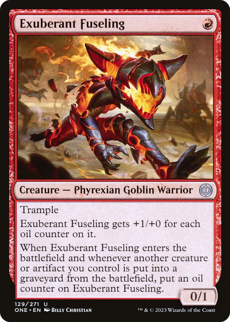 Exuberant Fuseling [Phyrexia: All Will Be One] | Fandemonia Ltd