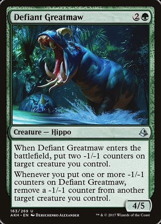 Defiant Greatmaw [Amonkhet] | Fandemonia Ltd