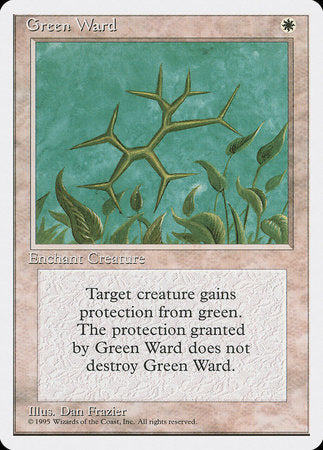 Green Ward [Fourth Edition] | Fandemonia Ltd
