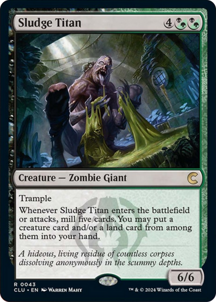 Sludge Titan [Ravnica: Clue Edition] | Fandemonia Ltd