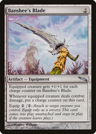 Banshee's Blade [Mirrodin] | Fandemonia Ltd