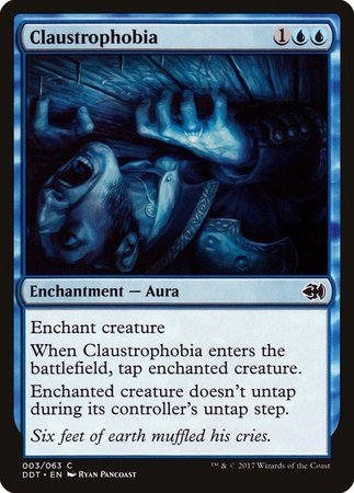 Claustrophobia [Duel Decks: Merfolk vs. Goblins] | Fandemonia Ltd