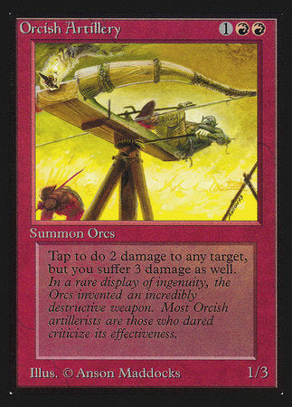 Orcish Artillery (IE) [Intl. Collectors’ Edition] | Fandemonia Ltd
