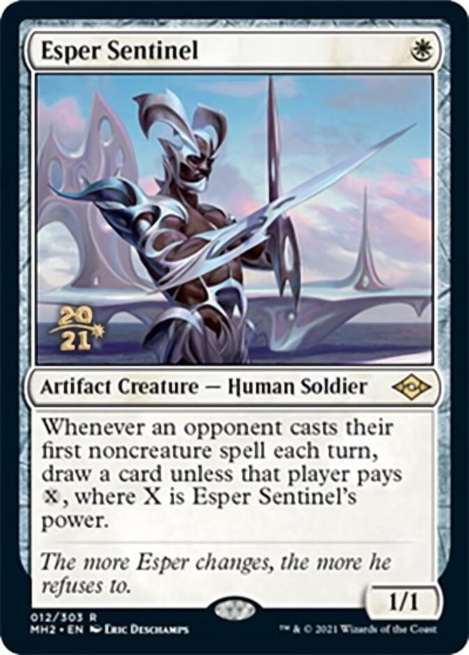 Esper Sentinel [Modern Horizons 2 Prerelease Promos] | Fandemonia Ltd