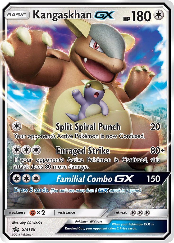 Kangaskhan GX (SM188) [Sun & Moon: Black Star Promos] | Fandemonia Ltd