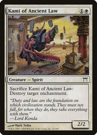 Kami of Ancient Law [Champions of Kamigawa] | Fandemonia Ltd