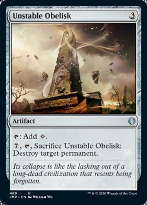 Unstable Obelisk [Jumpstart] | Fandemonia Ltd