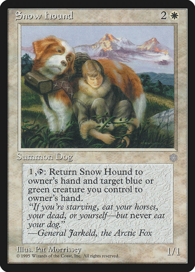 Snow Hound [Ice Age] | Fandemonia Ltd