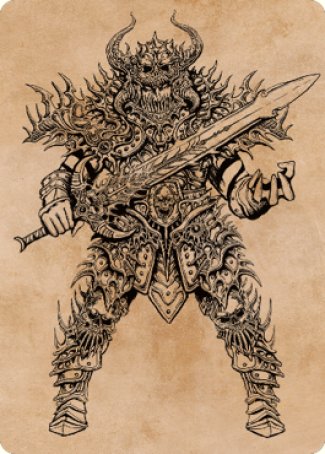Sarevok, Deathbringer Art Card [Commander Legends: Battle for Baldur's Gate Art Series] | Fandemonia Ltd