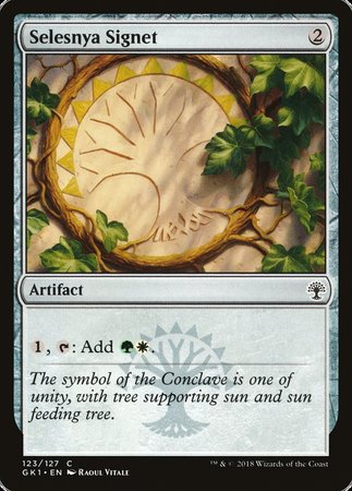 Selesnya Signet [GRN Guild Kit] | Fandemonia Ltd