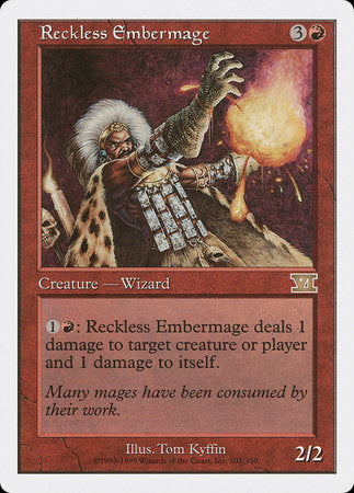 Reckless Embermage [Classic Sixth Edition] | Fandemonia Ltd
