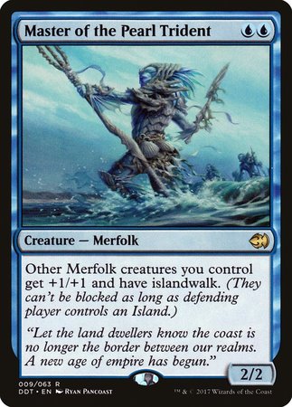 Master of the Pearl Trident [Duel Decks: Merfolk vs. Goblins] | Fandemonia Ltd