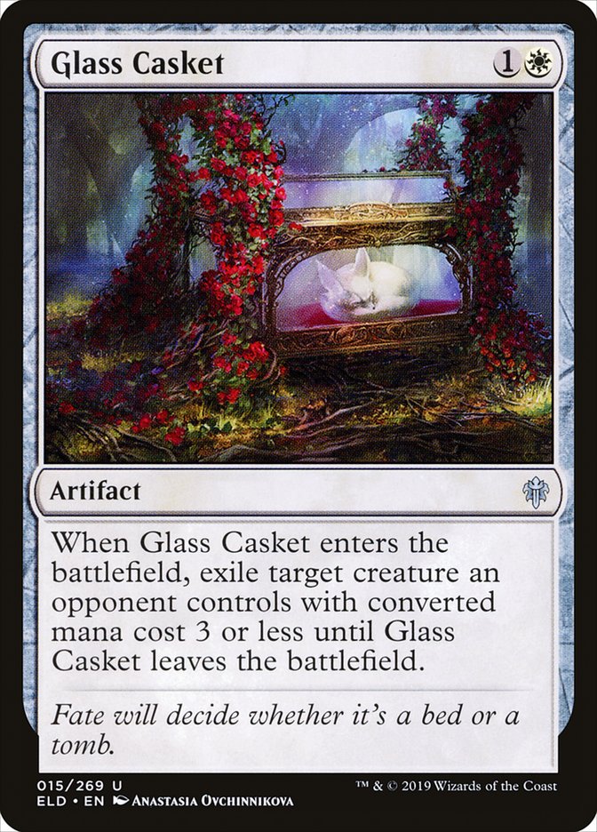 Glass Casket [Throne of Eldraine] | Fandemonia Ltd