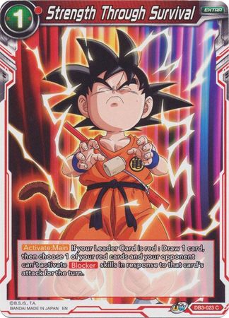 Strength Through Survival [DB3-023] | Fandemonia Ltd