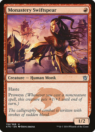 Monastery Swiftspear [Khans of Tarkir] | Fandemonia Ltd