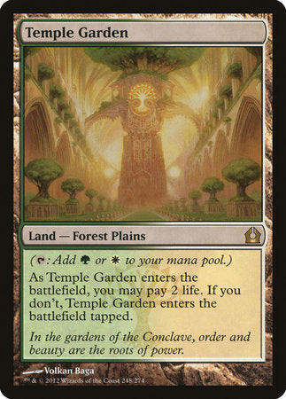 Temple Garden [Return to Ravnica] | Fandemonia Ltd