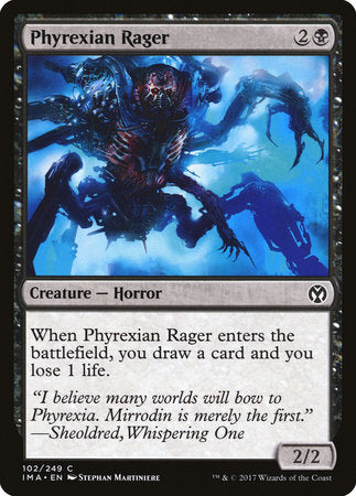 Phyrexian Rager [Iconic Masters] | Fandemonia Ltd