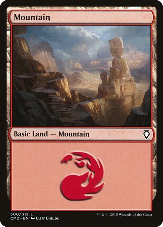 Mountain (300) [Commander Anthology Volume II] | Fandemonia Ltd