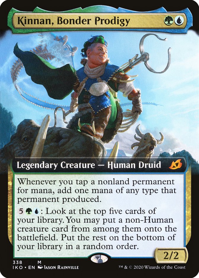 Kinnan, Bonder Prodigy (Extended Art) [Ikoria: Lair of Behemoths] | Fandemonia Ltd