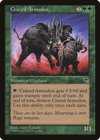 Crazed Armodon [Tempest] | Fandemonia Ltd
