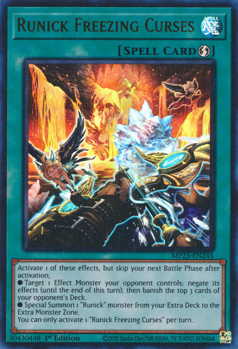 Runick Freezing Curses [MP23-EN245] Ultra Rare | Fandemonia Ltd