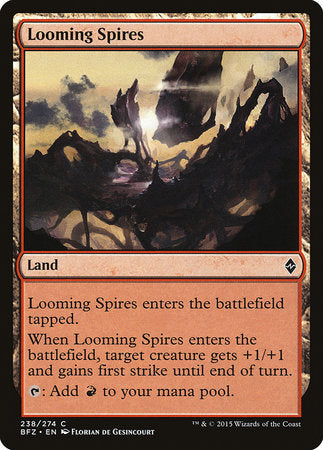 Looming Spires [Battle for Zendikar] | Fandemonia Ltd