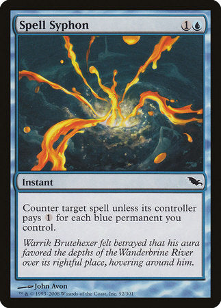Spell Syphon [Shadowmoor] | Fandemonia Ltd