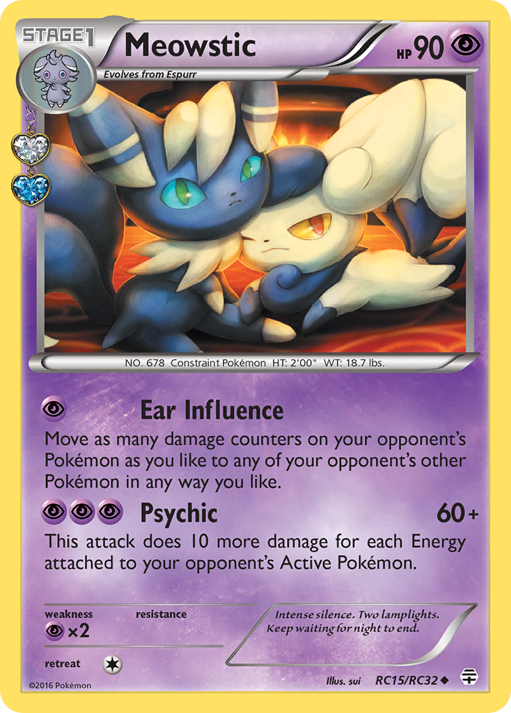 Meowstic (RC15/RC32) [XY: Generations] | Fandemonia Ltd