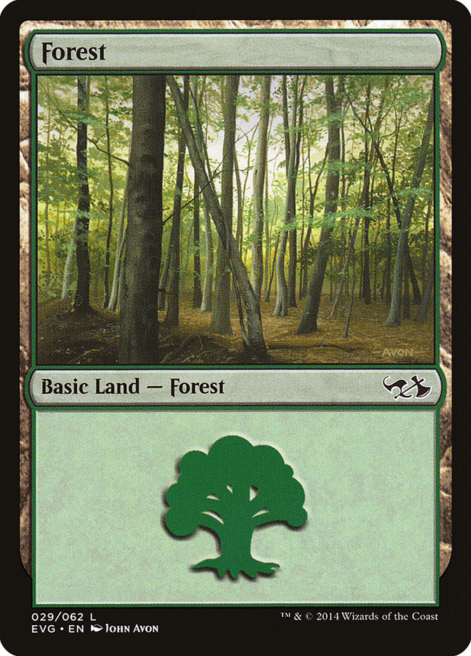 Forest (29) (Elves vs. Goblins) [Duel Decks Anthology] | Fandemonia Ltd