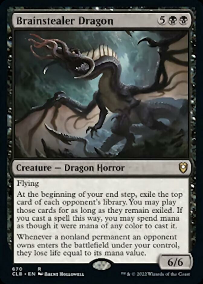 Brainstealer Dragon [Commander Legends: Battle for Baldur's Gate] | Fandemonia Ltd