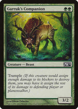 Garruk's Companion [Magic 2012] | Fandemonia Ltd