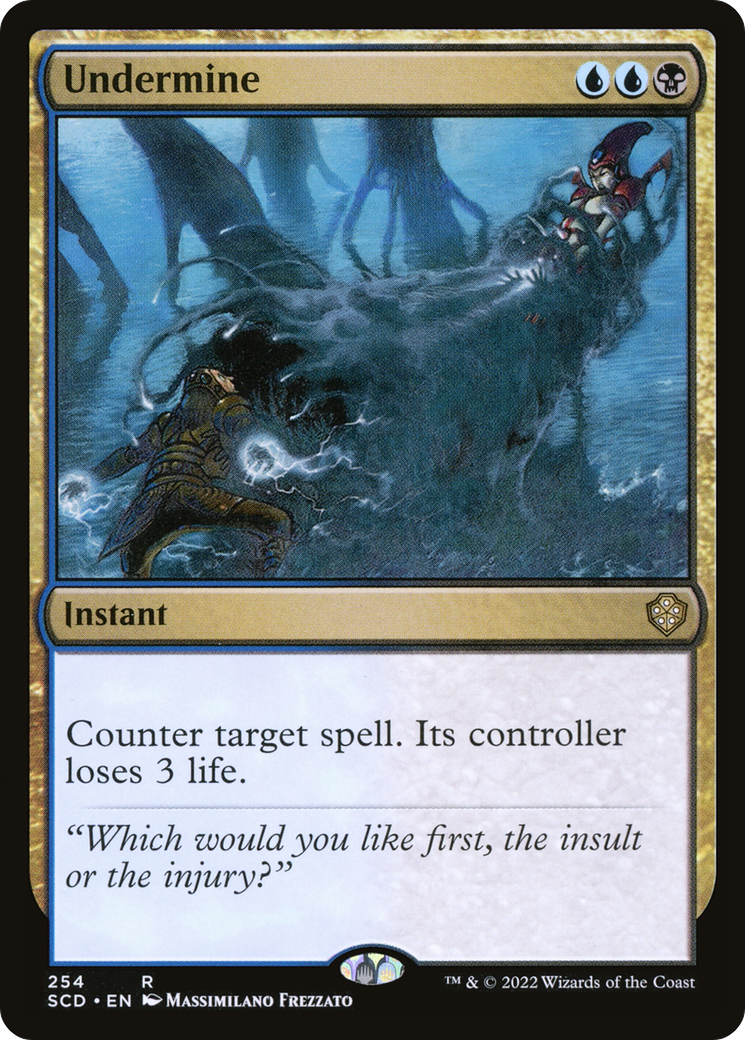 Undermine [Starter Commander Decks] | Fandemonia Ltd