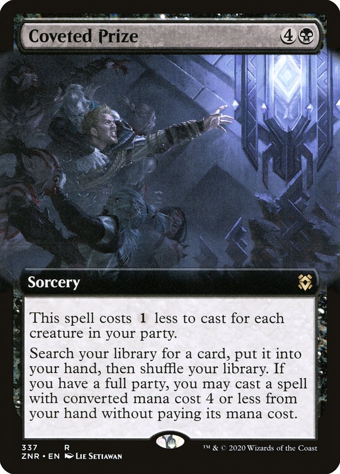 Coveted Prize (Extended Art) [Zendikar Rising] | Fandemonia Ltd