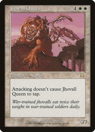 Jhovall Queen [Mercadian Masques] | Fandemonia Ltd
