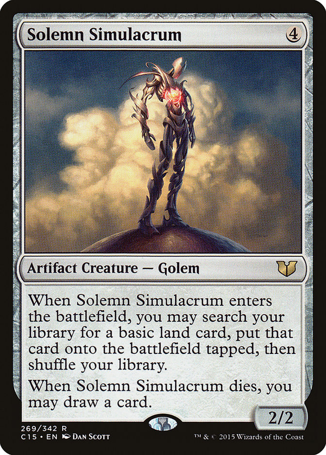 Solemn Simulacrum [Commander 2015] | Fandemonia Ltd