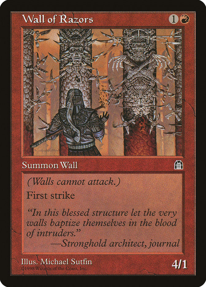 Wall of Razors [Stronghold] | Fandemonia Ltd