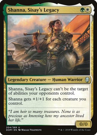 Shanna, Sisay's Legacy [Dominaria] | Fandemonia Ltd