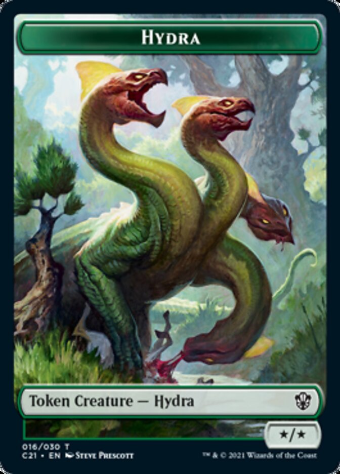 Hydra // Boar Token [Commander 2021 Tokens] | Fandemonia Ltd