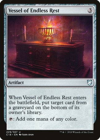 Vessel of Endless Rest [Commander 2018] | Fandemonia Ltd