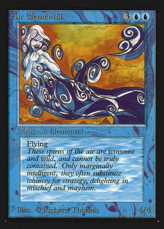 Air Elemental (IE) [Intl. Collectors’ Edition] | Fandemonia Ltd