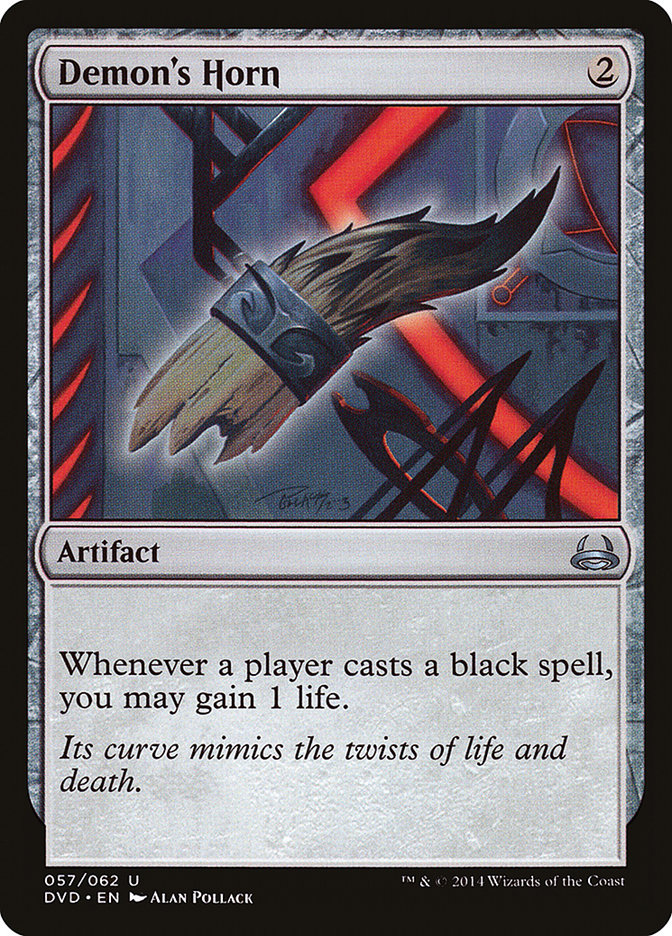 Demon's Horn (Divine vs. Demonic) [Duel Decks Anthology] | Fandemonia Ltd