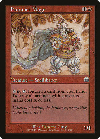 Hammer Mage [Mercadian Masques] | Fandemonia Ltd