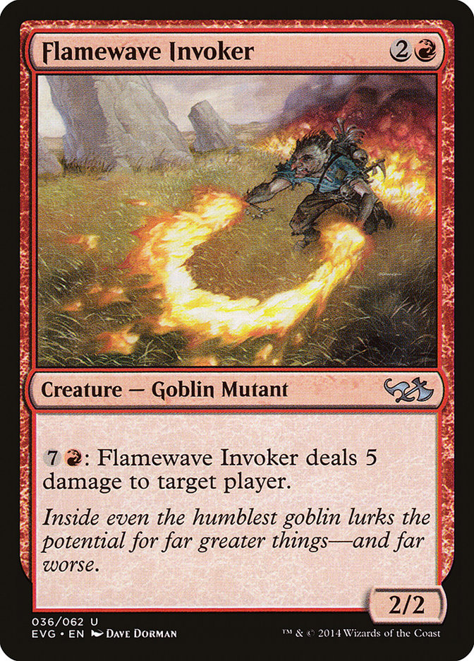 Flamewave Invoker (Elves vs. Goblins) [Duel Decks Anthology] | Fandemonia Ltd