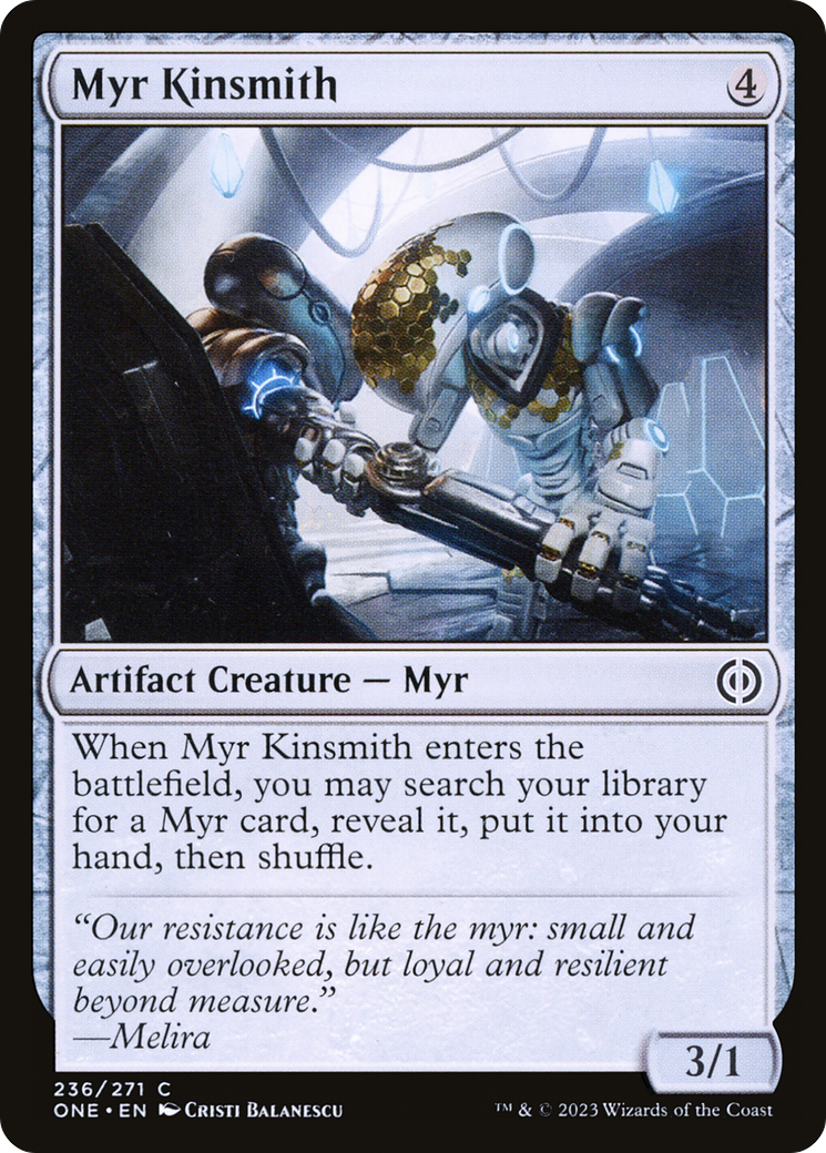 Myr Kinsmith [Phyrexia: All Will Be One] | Fandemonia Ltd