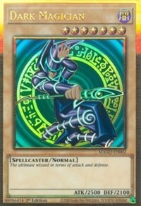 Dark Magician [MAGO-EN002] Gold Rare | Fandemonia Ltd