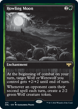 Howling Moon [Innistrad: Double Feature] | Fandemonia Ltd