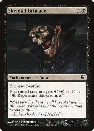 Skeletal Grimace [Innistrad] | Fandemonia Ltd
